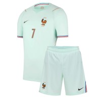 Francúzsko Ousmane Dembele #7 Vonkajší Detský futbalový dres MS 2026 Krátky Rukáv (+ trenírky)